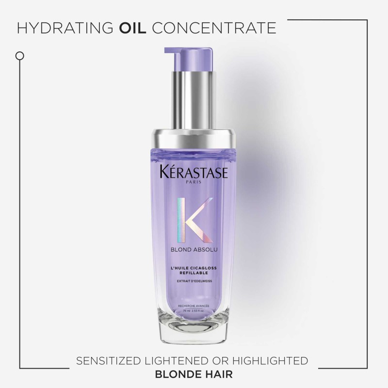 Kérastase Blond Absolu L´Huile Cicagloss Hair Oil Refill 75ml