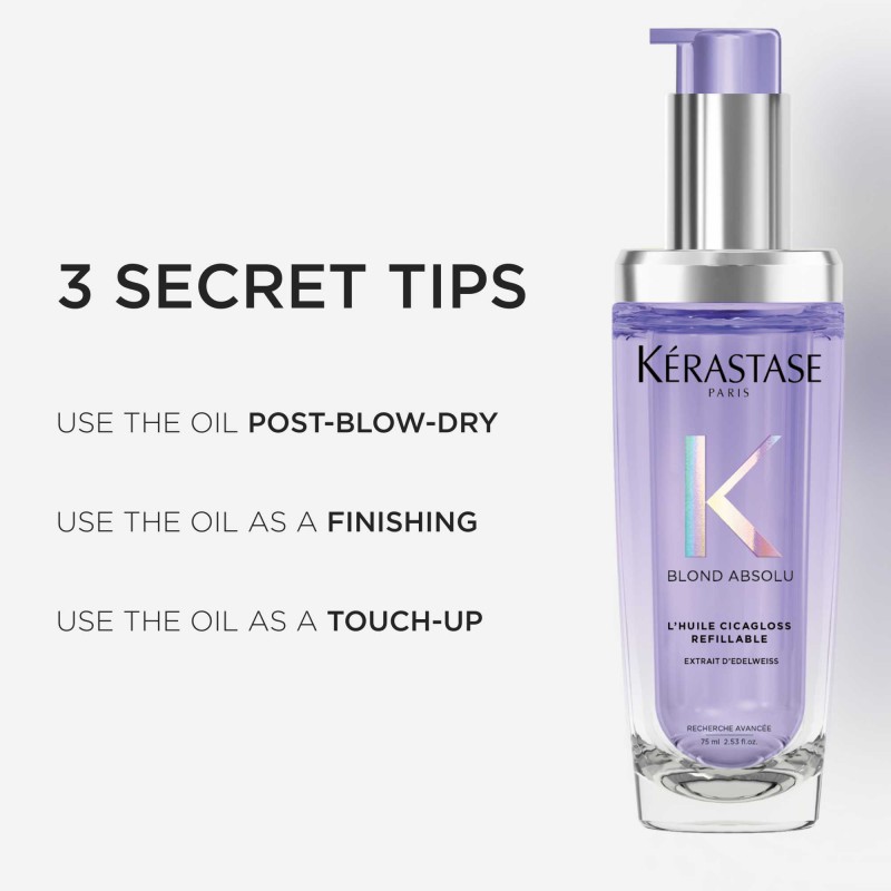 Kérastase Blond Absolu L´Huile Cicagloss Hair Oil Refill 75ml