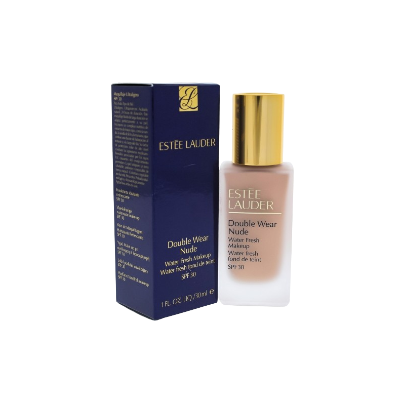 Estée Lauder Double Wear Nude Water Fresh Makeup SPF30 2C2 Pale Almond