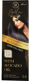 Donna Haircare Bella Hårfärg  Black 1.0 90ml