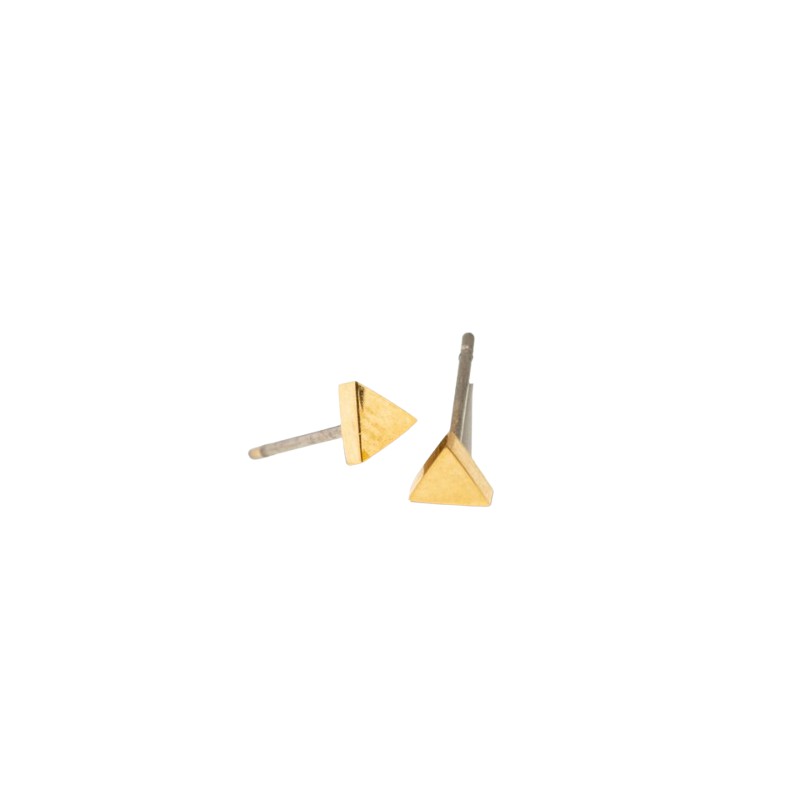 Blomdahl Golden Titanium Triangle 7mm