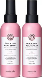 Maria Nila Style & Finish Quick Dry Heat Spray 150ml x2