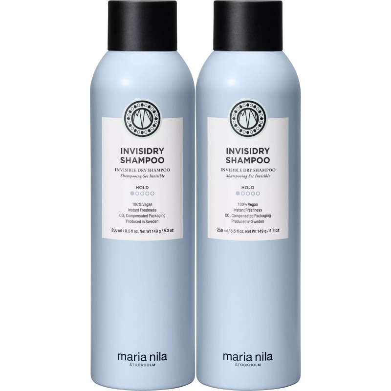 Maria Nila Style & Finish Invisidry Shampoo 250 ml x 2