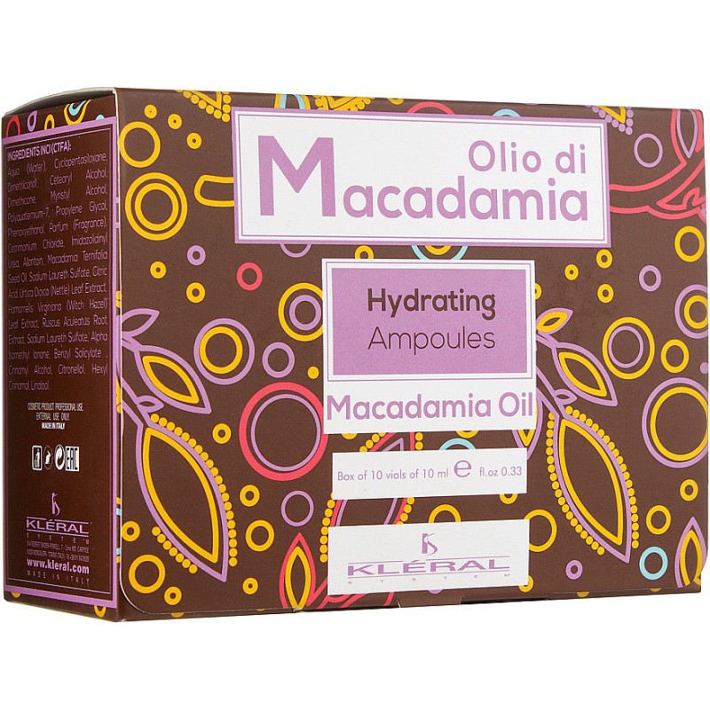 Olio Di Macadamia Hydrating Ampoules