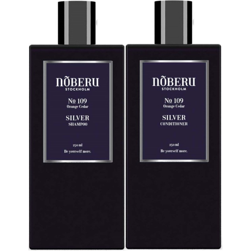 Nõberu Stockholm Silver Bundle Shampoo 250 ml & Conditioner 250 ml