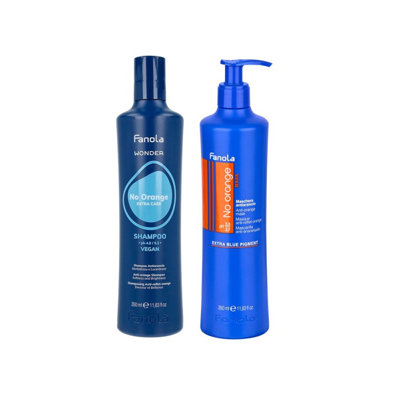 Fanola No Orange Shampoo 350ml + Mask 350ml