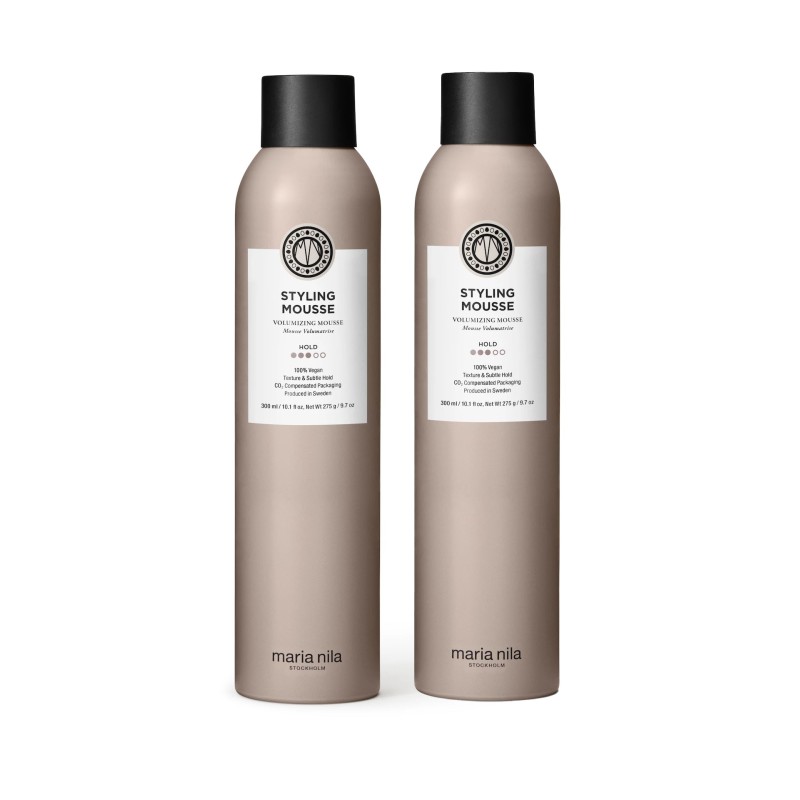 Maria Nila Style & Finish Styling Mousse 300 ml x 2