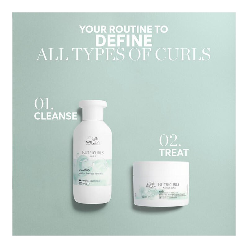 Wella Professionals Nutricurls Shampoo Curls 250ml