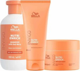 Wella Invigo Nutri-Enrich Shampoo 250ml + Conditioner 200ml + Mask 150ml