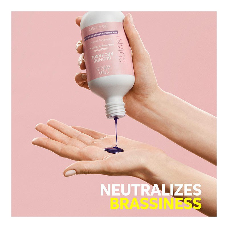 Wella Professionals Invigo Blonde Recharge Cool Blonde Shampoo 300 ml