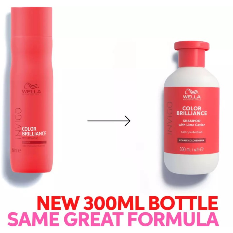 Wella Care INVIGO Brilliance Shampoo Coarse 250ml