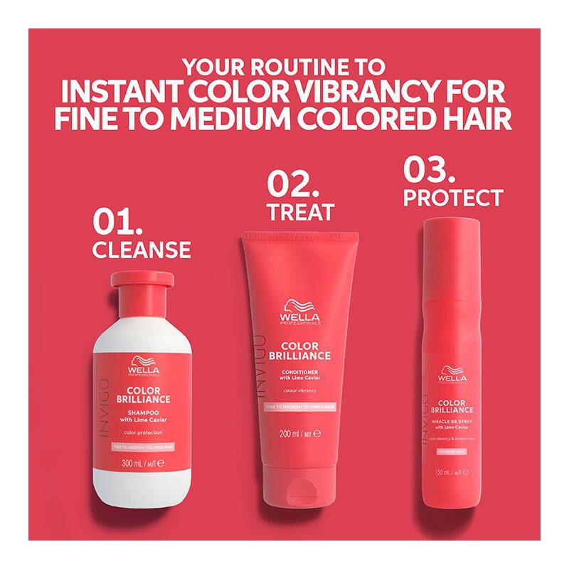 Wella Care INVIGO Brilliance Conditioner Fine 200ml