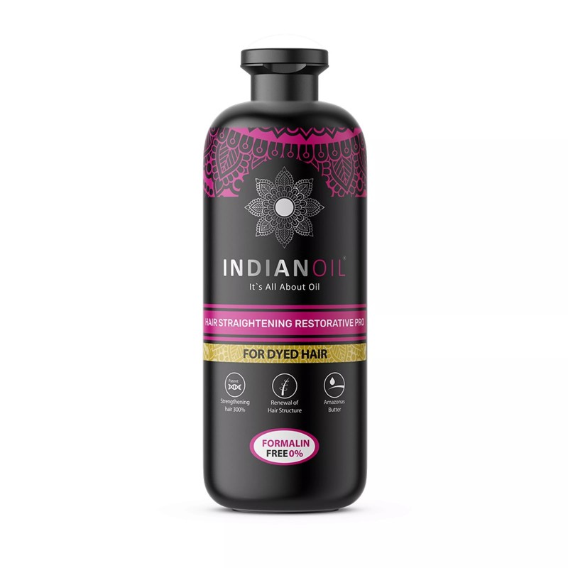 Indianoil Hair Straightening Restorative Pro for Dyed Hair 1000ml