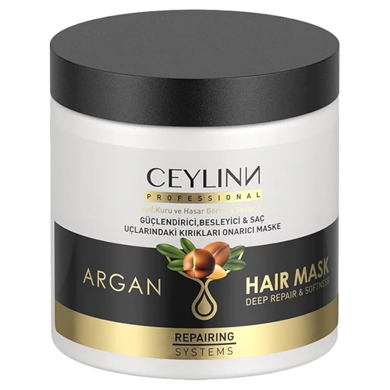 Ceylinn Smooth Argan Hair Mask 500ml