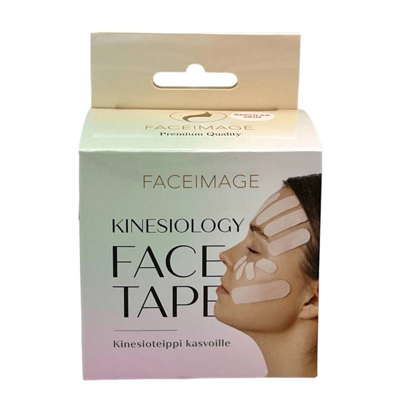 Faceimage Kinesiology Face Tape Regular Skin 25mm