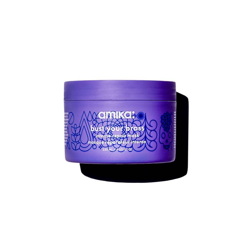 Amika Bust Your Brass Cool Blonde Intense Repair Mask 250 ml