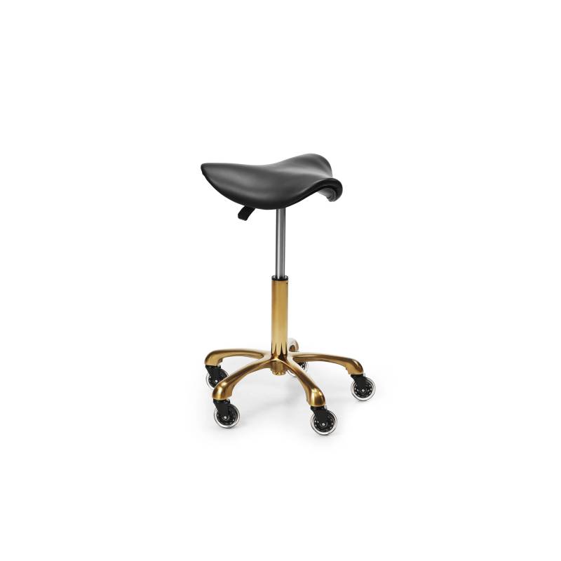 Saddle Stool 360 - Gold