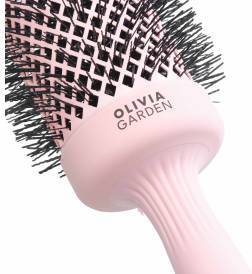 Olivia Garden Expert Blowout Speed Wavy Bristles Pastel Pink 55 (2)