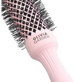 Olivia Garden Expert Blowout Speed Wavy Bristles Pastel Pink 35 (2)