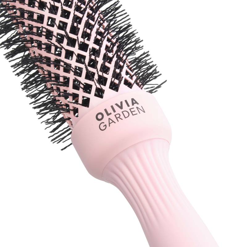 Olivia Garden Expert Blowout Speed Wavy Bristles Pastel Pink 35