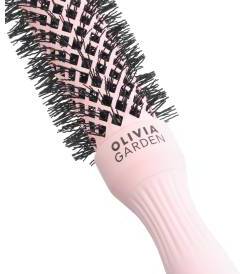 Olivia Garden Expert Blowout Speed Wavy Bristles Pastel Pink 25 (2)