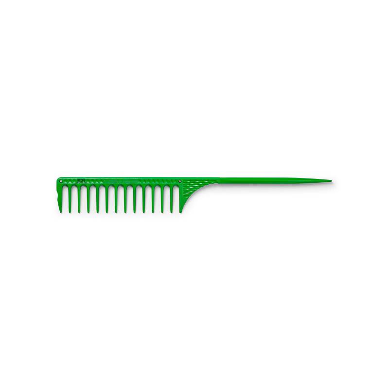 JRL Fine teeth tail comb 9.8" Green JRL Fine teeth tail comb 9.8" Green