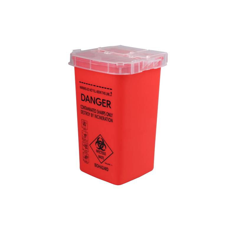 JRL Waste Blade Container, Red