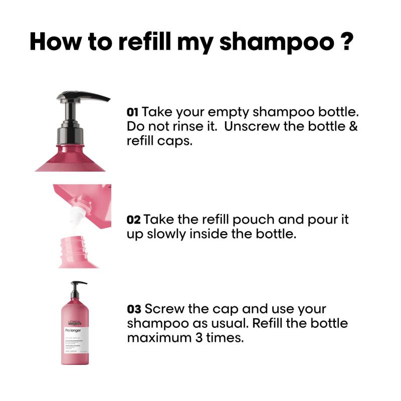 L'Oréal Professionnel Pro longer Shampoo Refill 1000ml