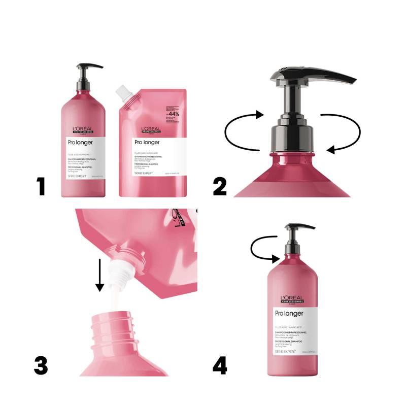 L'Oréal Professionnel Pro longer Shampoo Refill 1000ml