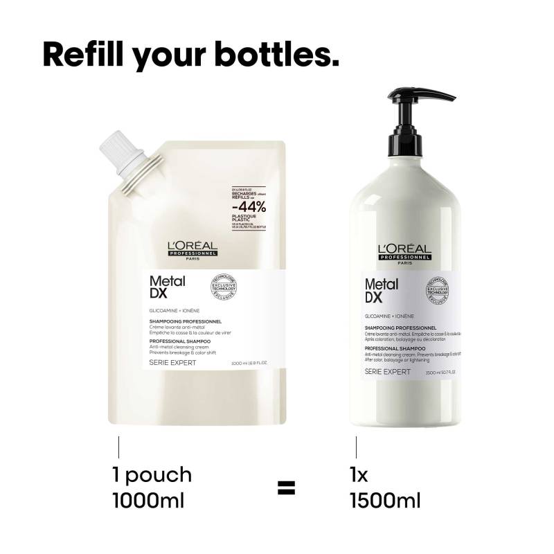 L'Oréal Professionnel Metal DX Shampoo Refill 1000ml