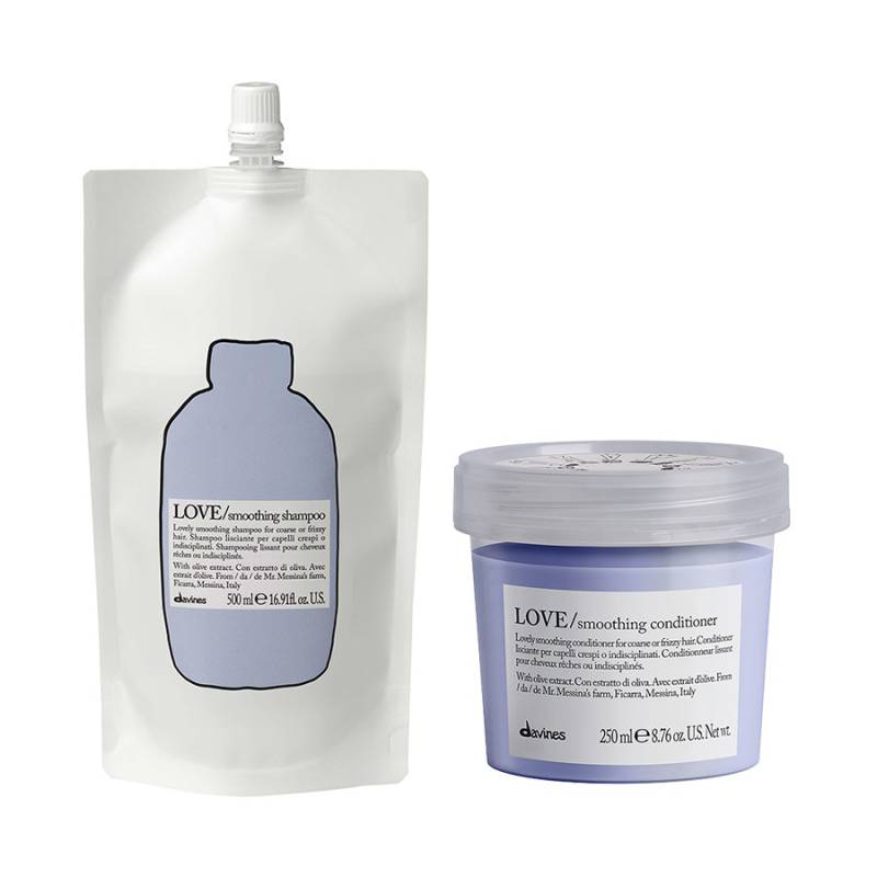Davines LOVE Smoothing Refill Duo