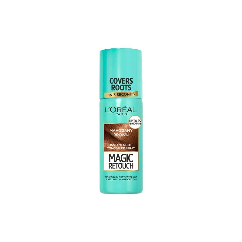 L'Oréal Paris Magic Retouch Mahogany 75 ml - Täcker Utväxt & Grått Hår Till Nästa Schamponering