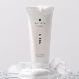Mizon Hyalugen Gel To Foam Cleanser (2)