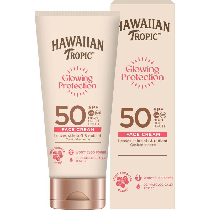 Hawaiian Tropic Glowing Protection Face Lotion SPF50 50ml