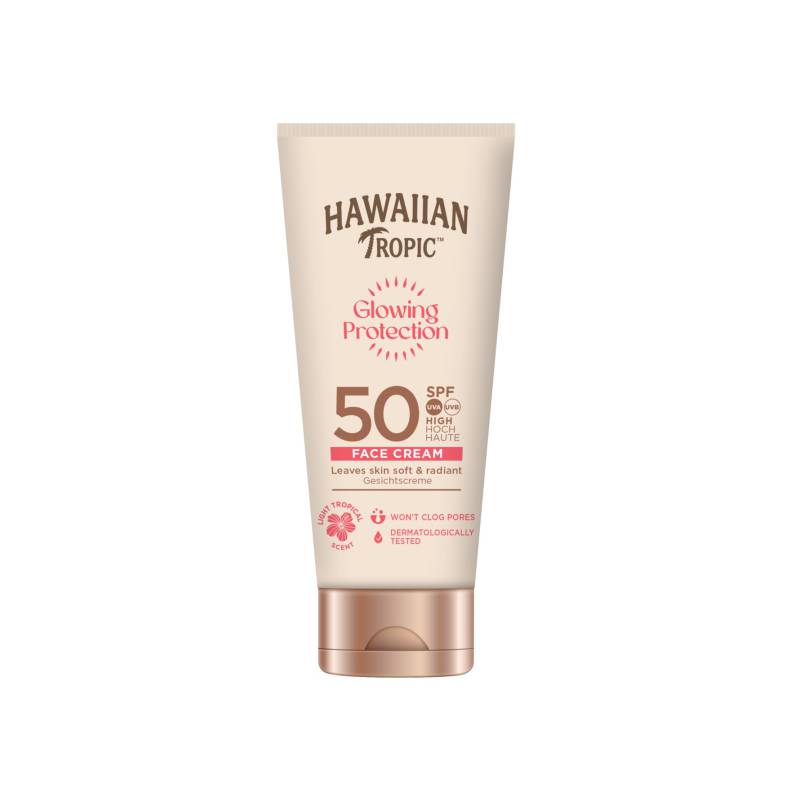 Hawaiian Tropic Glowing Protection Face Lotion SPF50 50ml