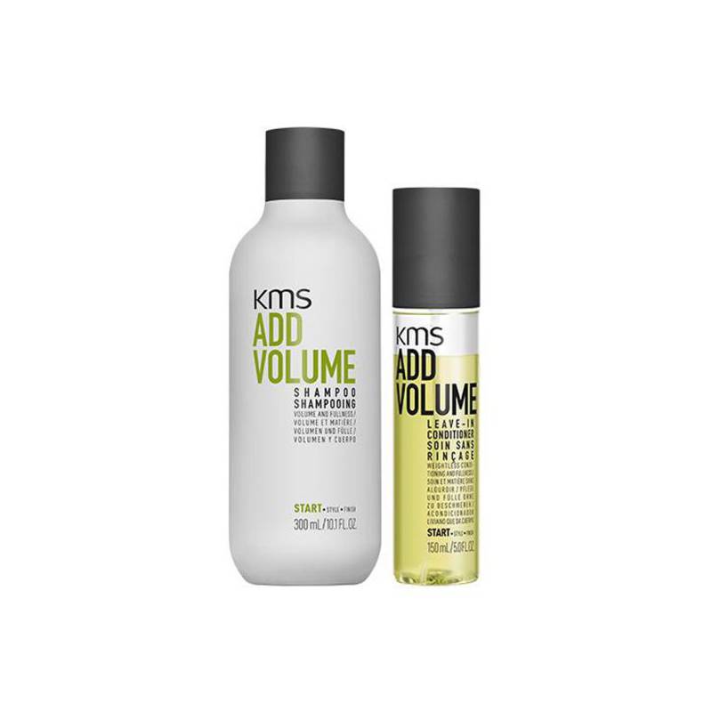 KMS Add Volume Shampoo 300 ml + KMS Add Volume Leave-In Conditioner 150 ml Duo