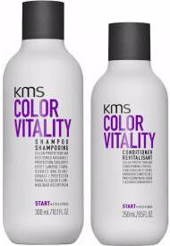 KMS Color Vitality Shampoo 300 ml & KMS Color Vitality Conditioner 250 ml Duo