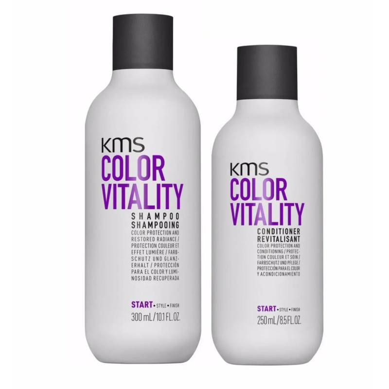 KMS Color Vitality Shampoo 300 ml & KMS Color Vitality Conditioner 250 ml Duo