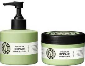 Maria Nila Structure Repair Duo Pack – Leave In Cream 200ml + Masque 250ml