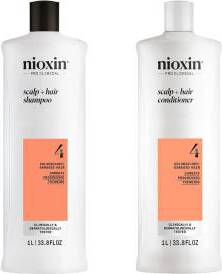 Nioxin System 4 Shampoo 1000 ml + Conditioner 1000 ml Duo