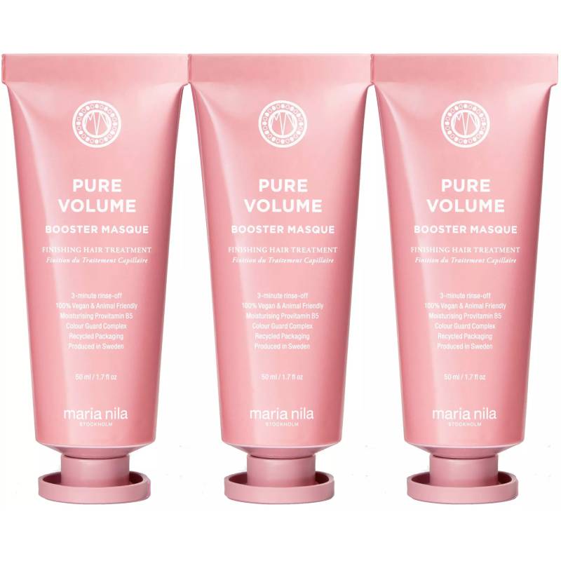 Maria Nila Pure Volume Booster Masque 50 ml x 3