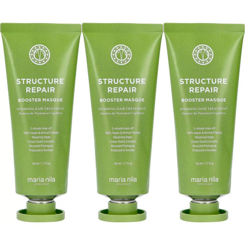 Maria Nila Structure Repair Booster Masque 50 ml x 3