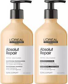 L'Oréal Professionnel Absolut Repair Serie Expert Shampoo 500ml x 2