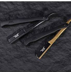 JRL Magnetic Straight Edge Razor, Gold (2)