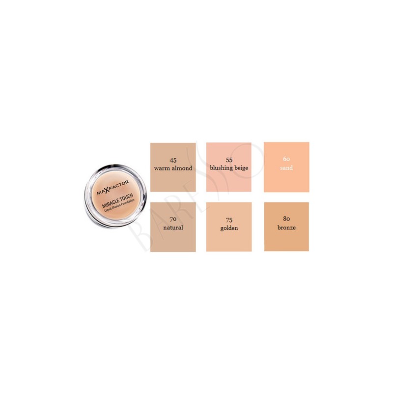 Max Factor Miracle Touch Liquid Illusion Foundation 85 Caramel Max Factor Miracle Touch Liquid Illusion Foundation 85 Caramel